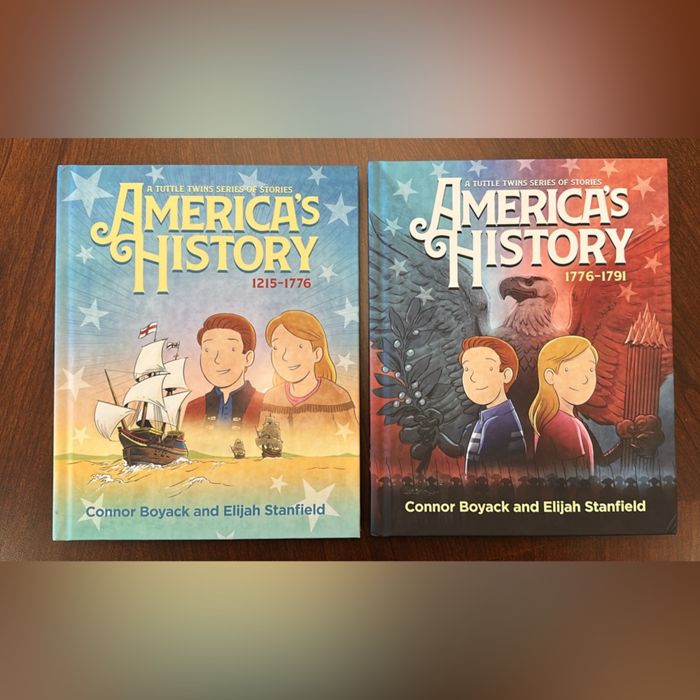 Tuttle Twins America's History Book Set